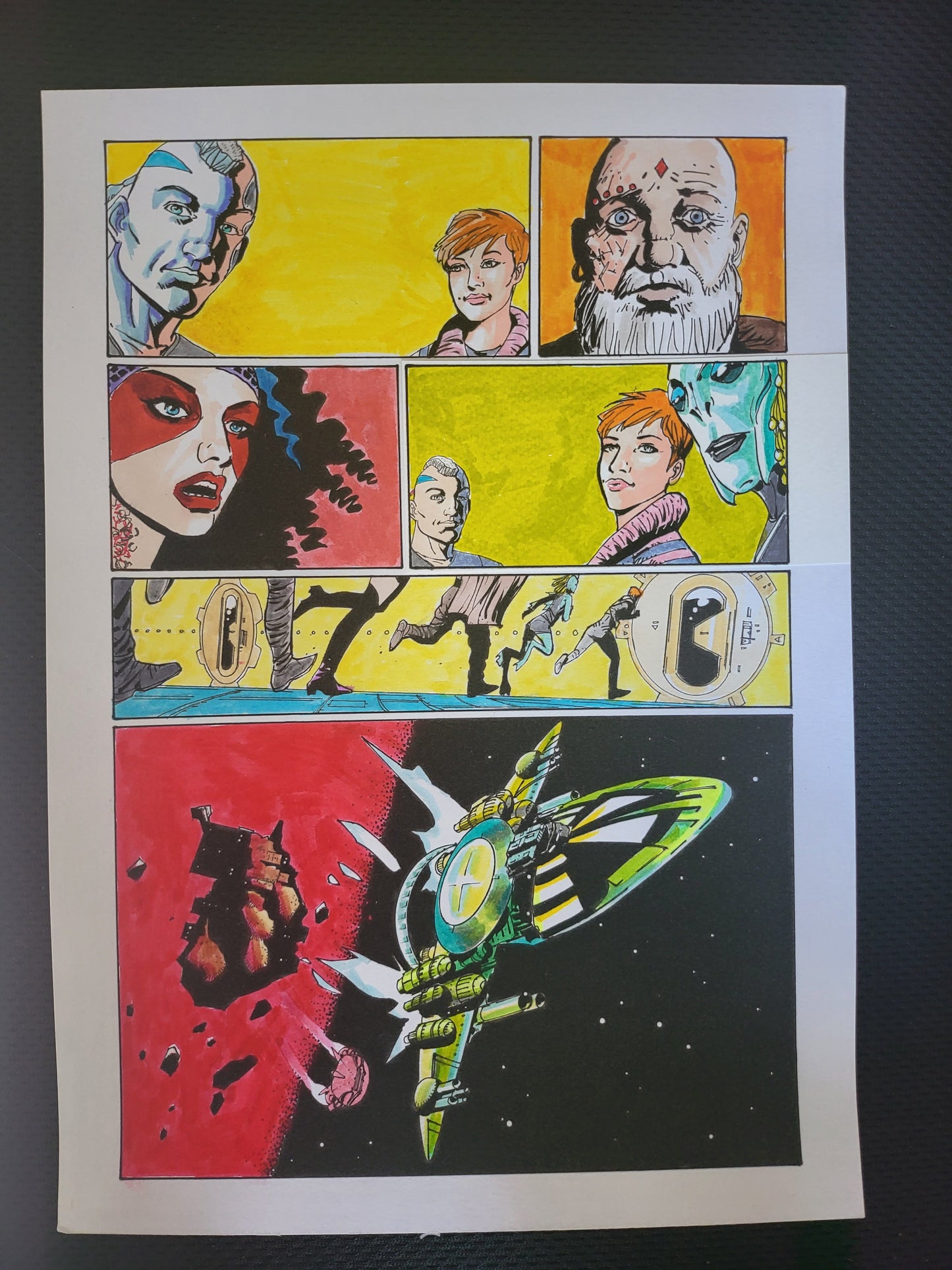 To The Death Rex and Rule Colour guide art by Steve White