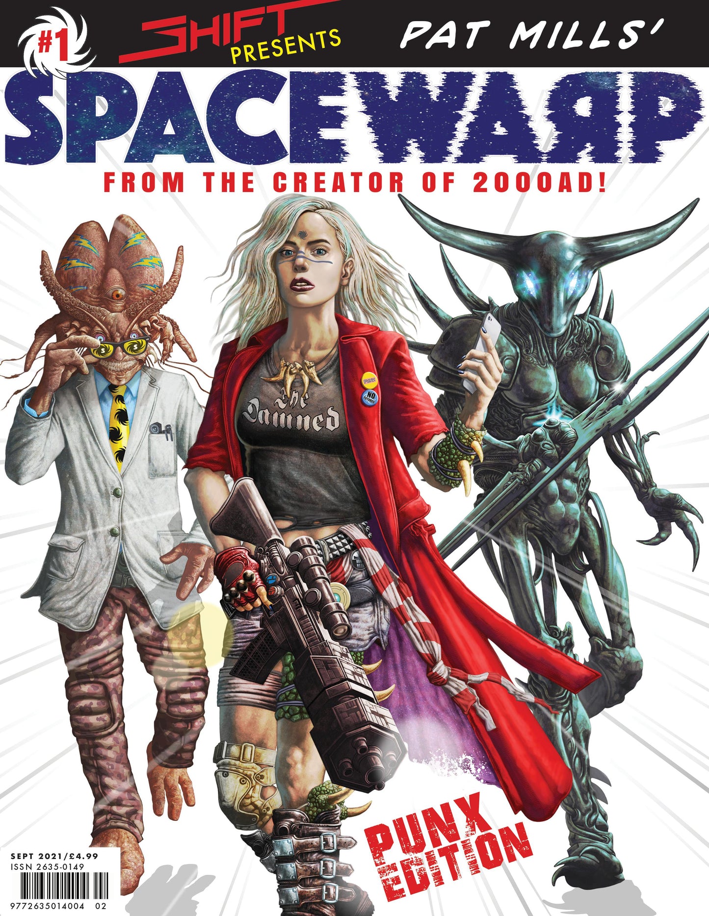 Shift Presents.... Pat Mills' SPACEWARP!