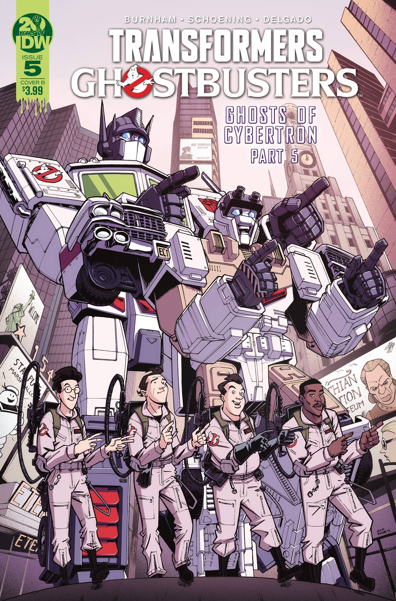 Transformers Ghostbusters #5 Cvr B Roche - *Variant*