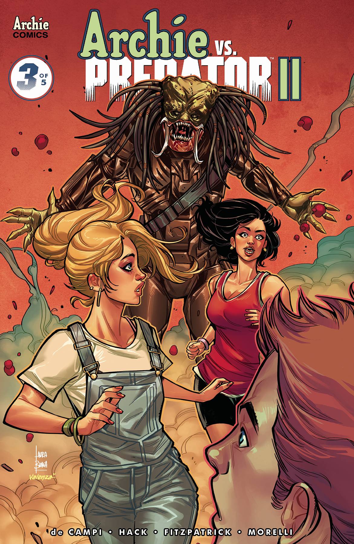 Archie Vs Predator 2 #3 Cvr B Braga - *Variant*