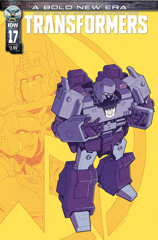 Transformers #17  Cvr B Cahill - *Variant*