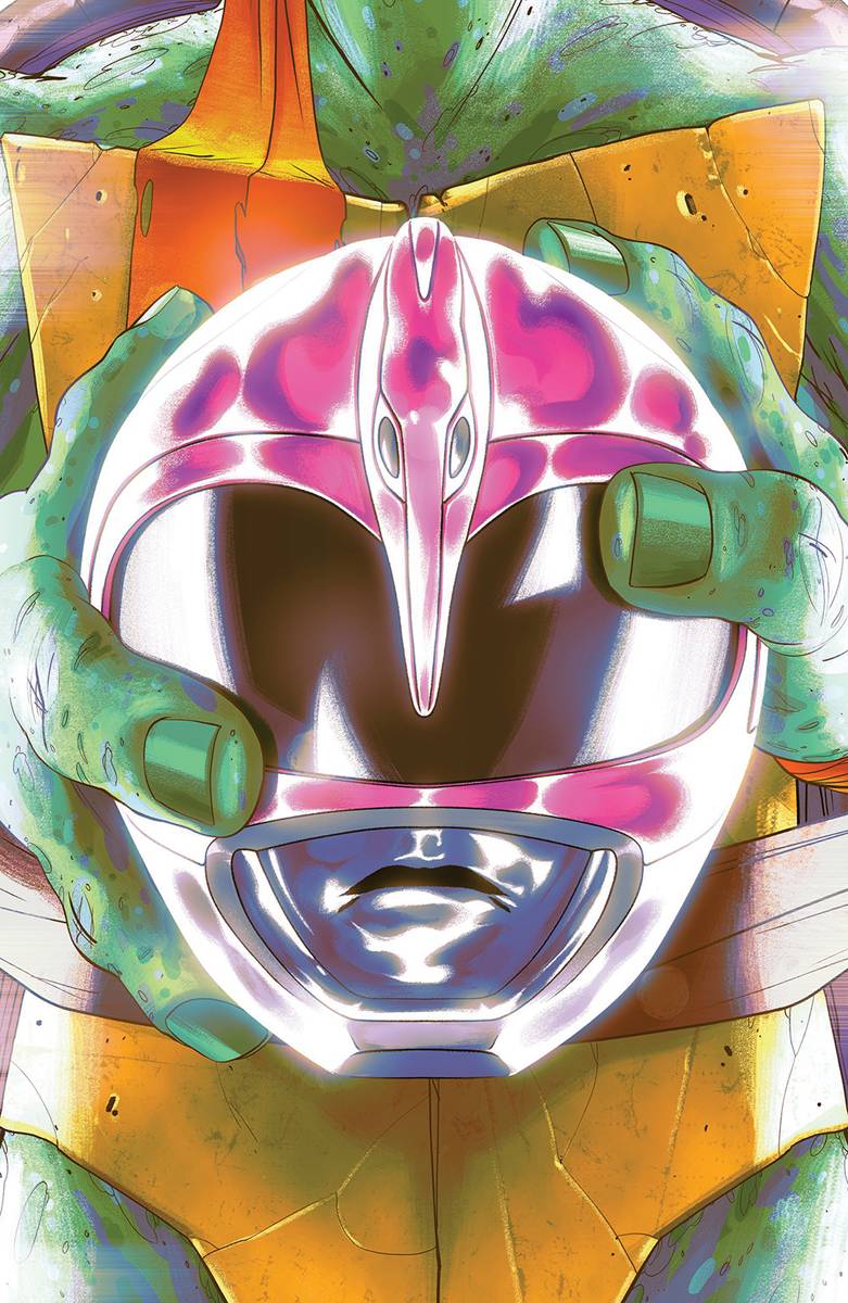 Power Rangers Teenage Mutant Ninja Turtles #4 Mike Montes (C - *Variant*