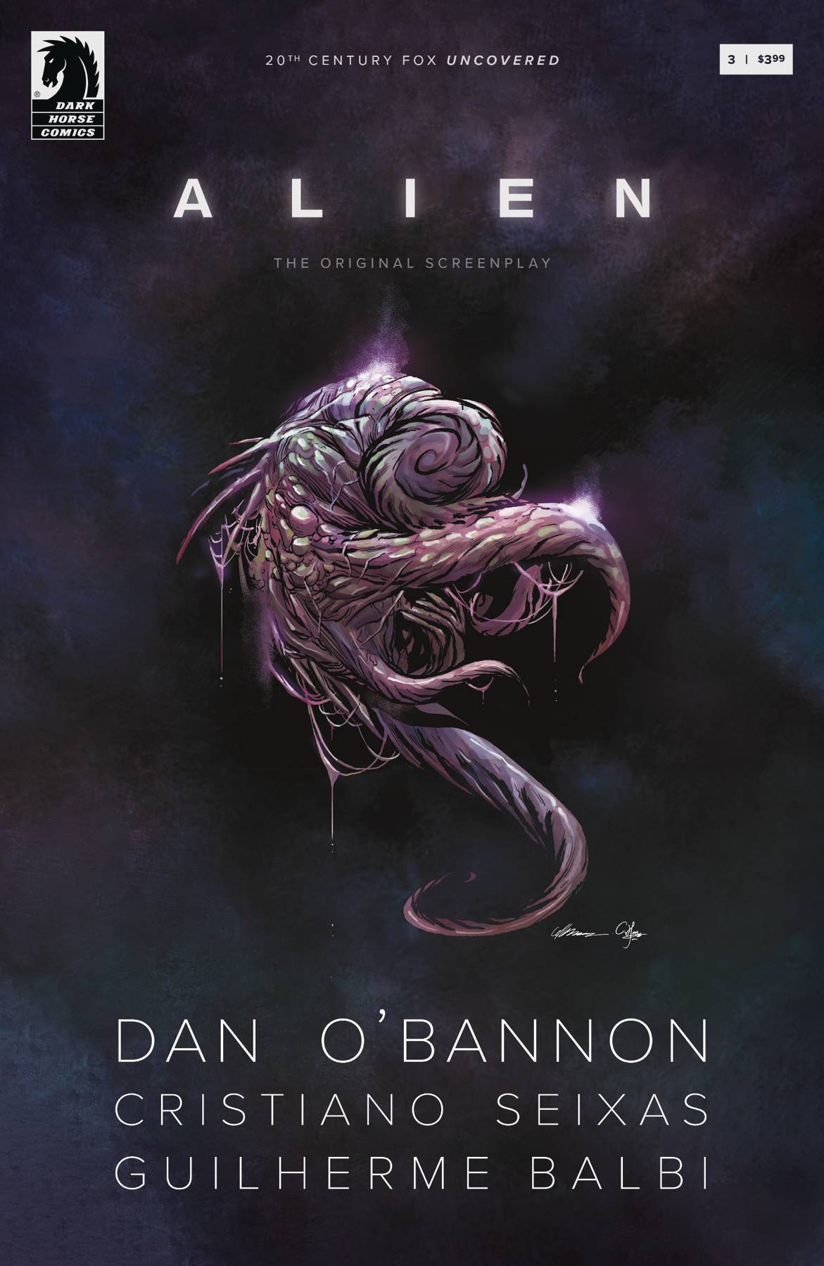 Alien Original Screenplay #3 Cvr A Balbi - *Variant*