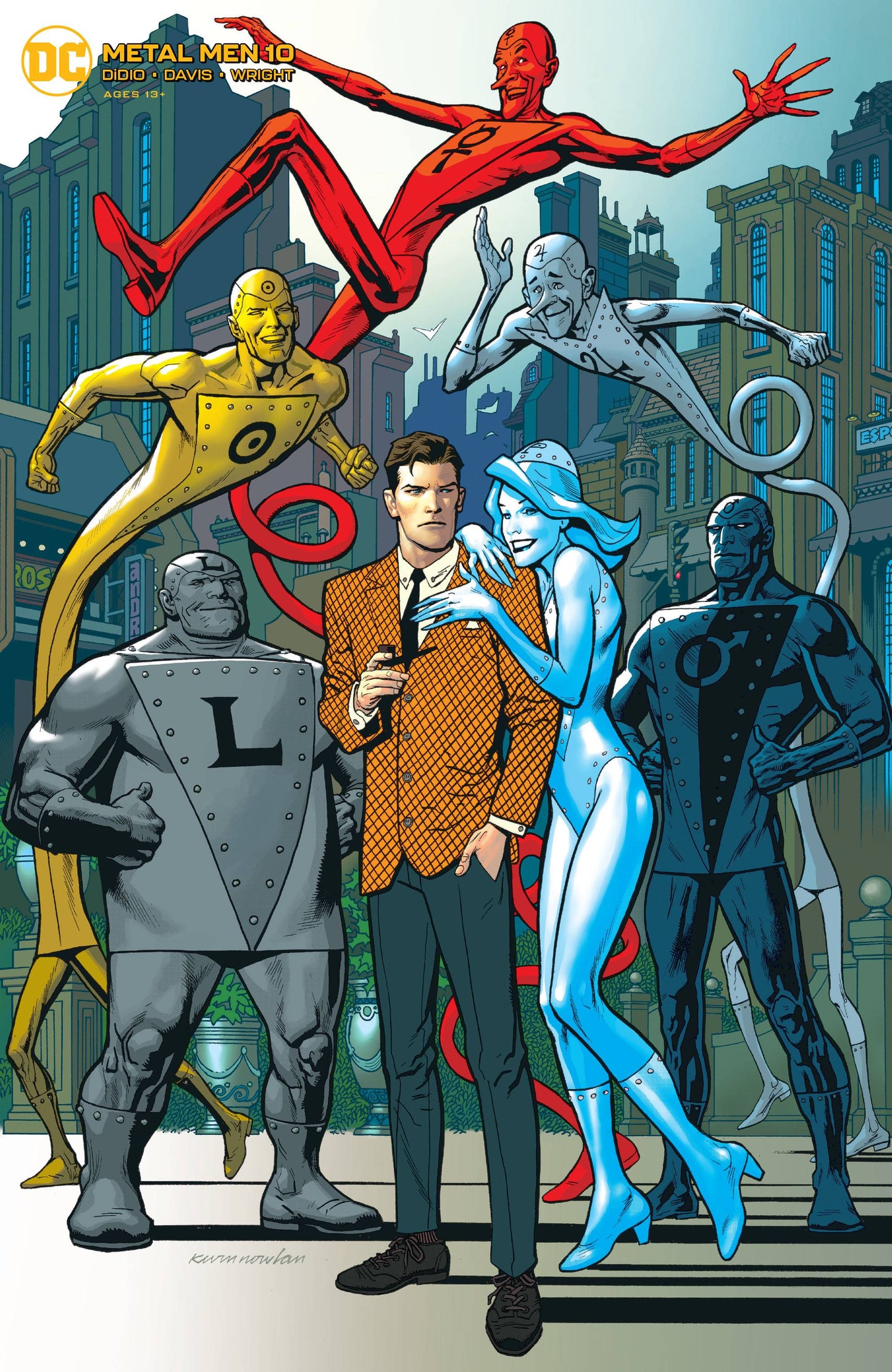 Metal Men #10 Kevin Nowlan - *Variant*