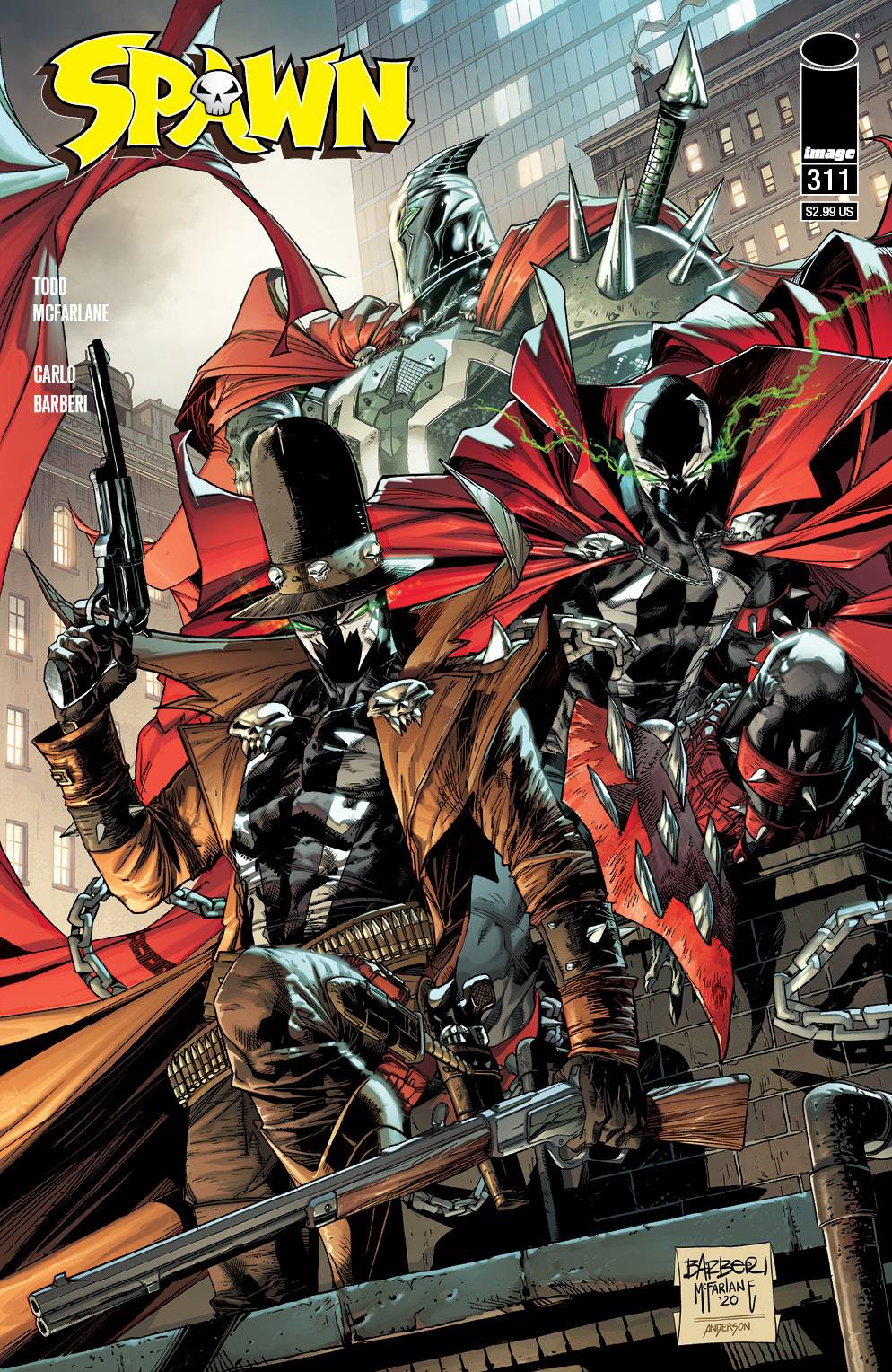 Spawn #311 Cvr A Mattina - *Variant*