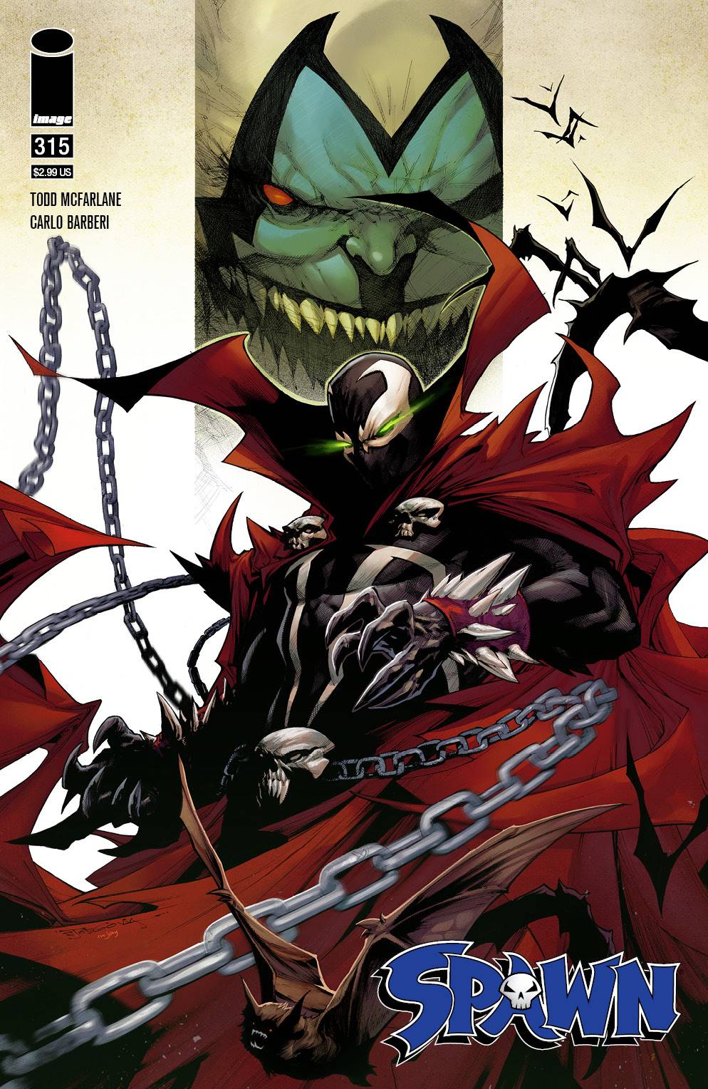 Spawn #315 Cvr C Barberi - *Variant*
