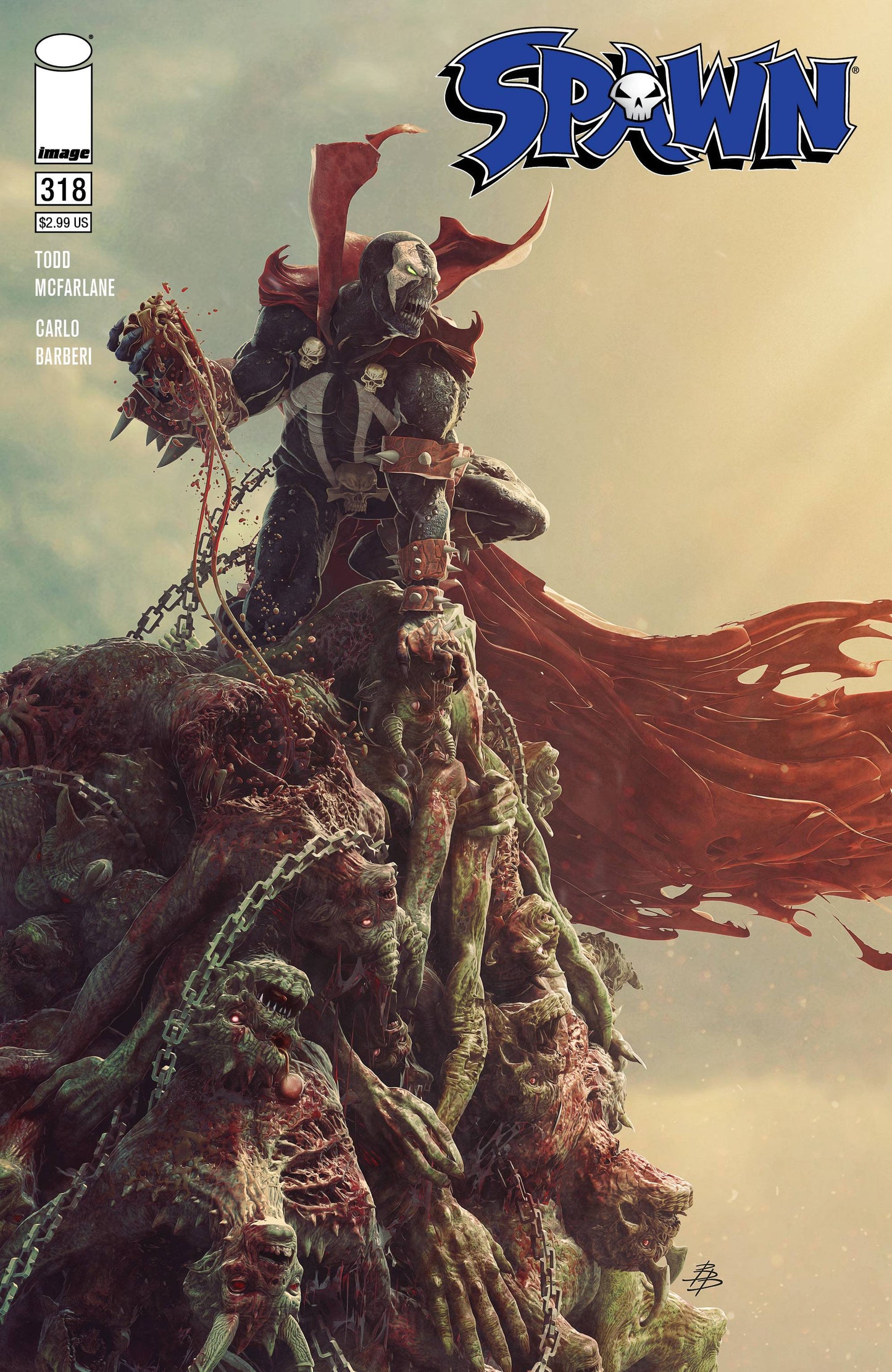 Spawn #318 Cvr C Barends - *Variant*