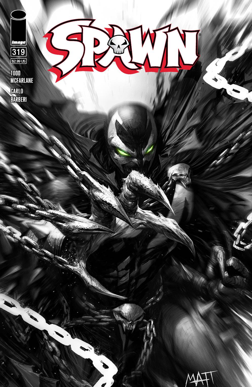 Spawn #319 Cvr C Mattina - *Variant*