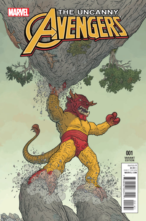 Uncanny Avengers #1  Darrow Kirby Monster  - *Variant*