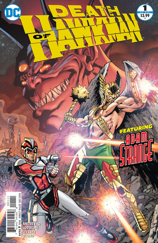 Hawkman And Adam Strange Out Of Time #1