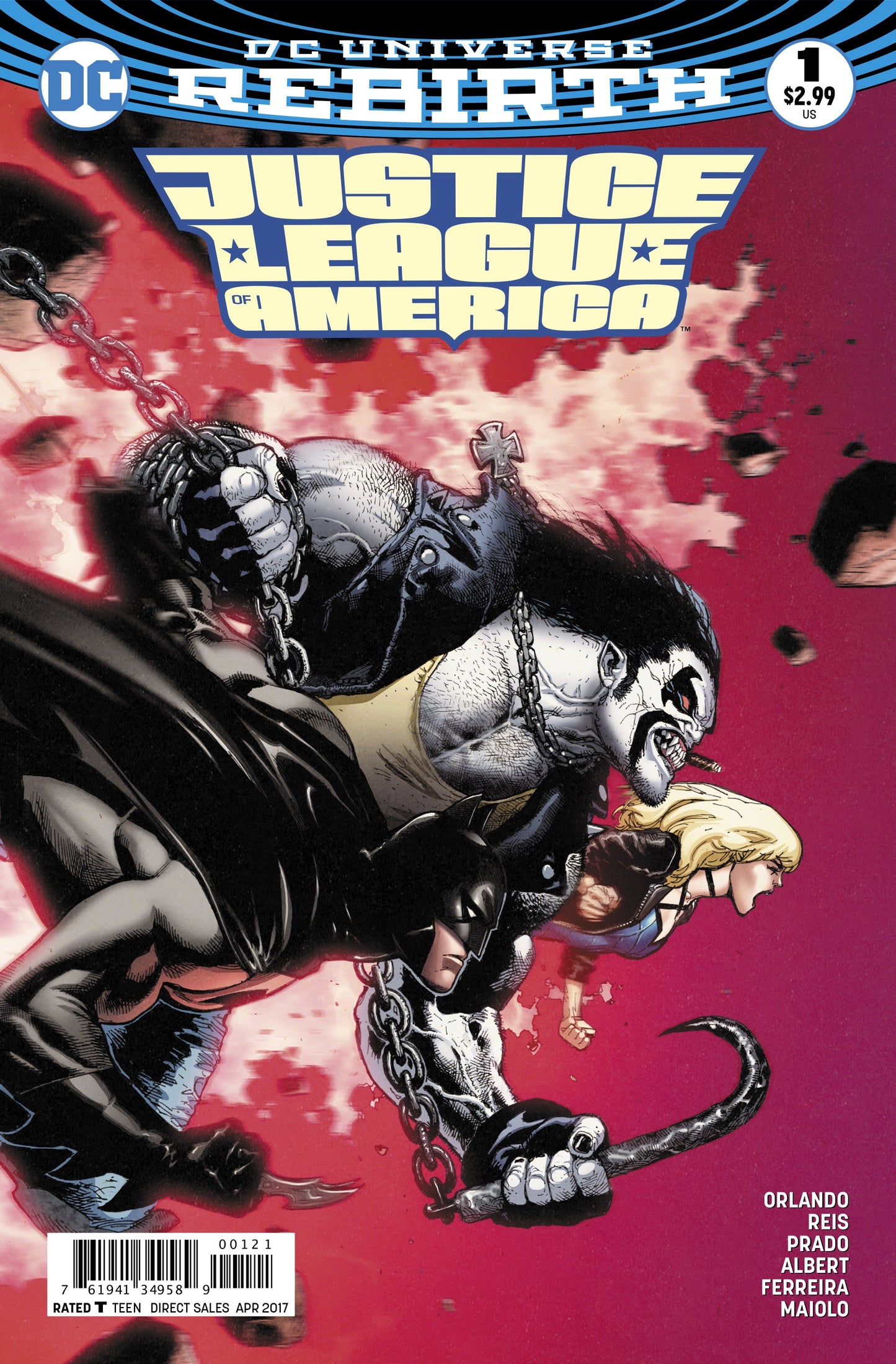 Justice League Of America #1   - *Variant*