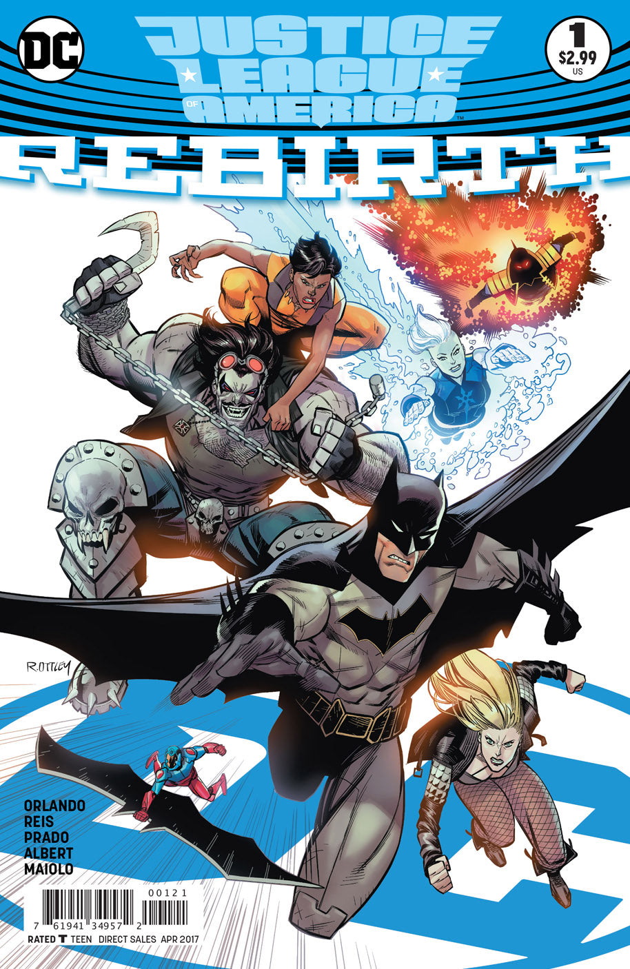 Justice League Of America Rebirth #1   - *Variant*