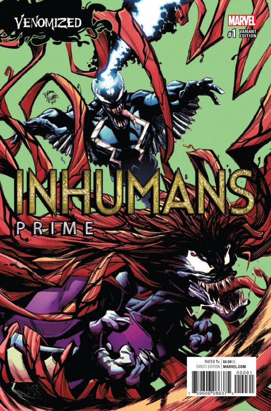 Inhumans Prime #1  Stegman Venomized  - *Variant*