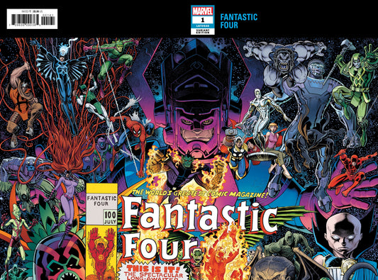 Fantastic Four #1  Art Adams Connecting Wraparound  - *Variant*