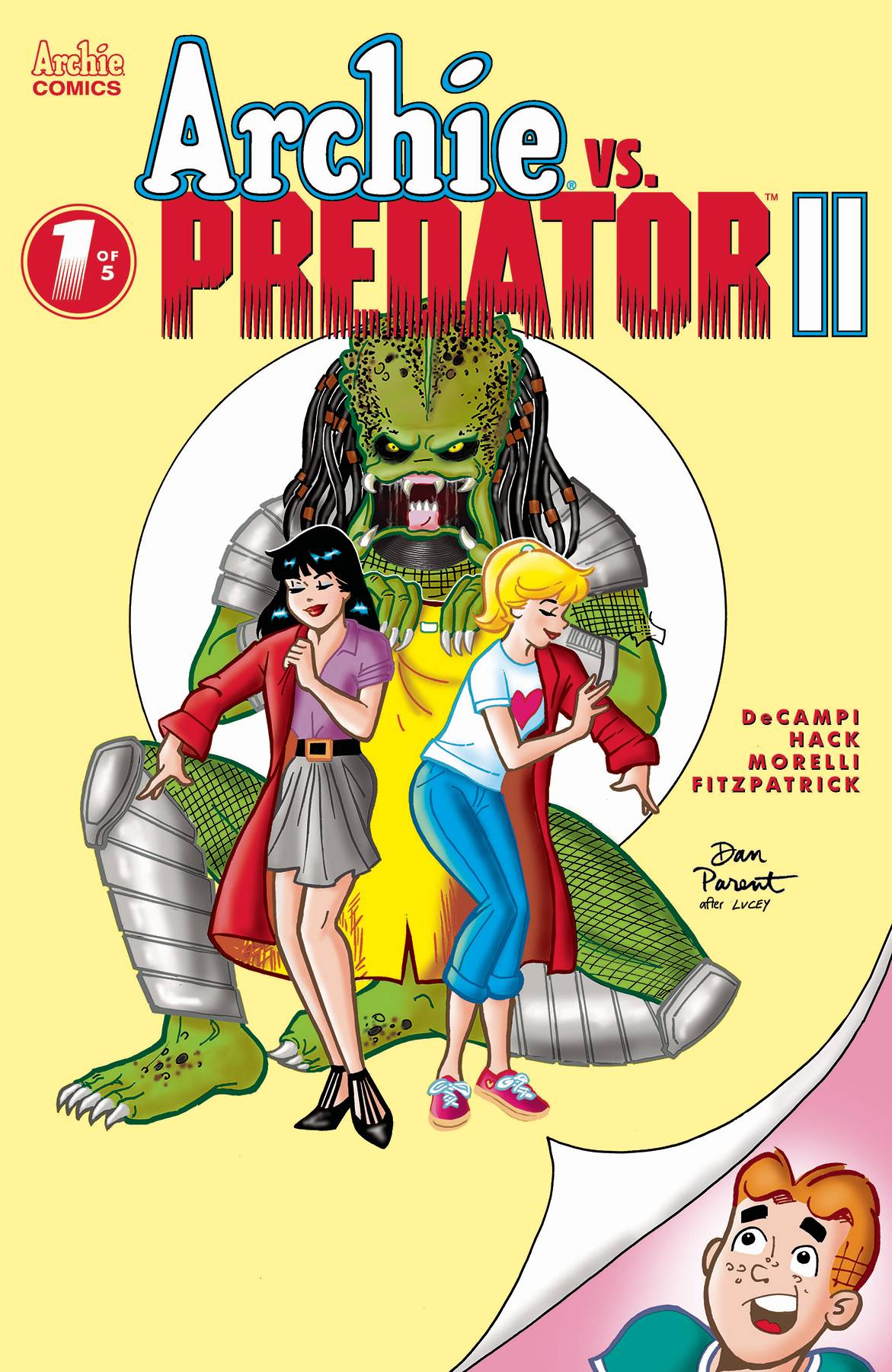 Archie Vs Predator 2 #1  Cvr E Dan Parent - *Variant*