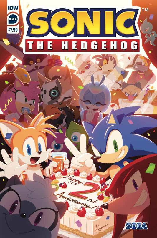 Sonic The Hedgehog Annual 2020 Cvr A Sonic Team