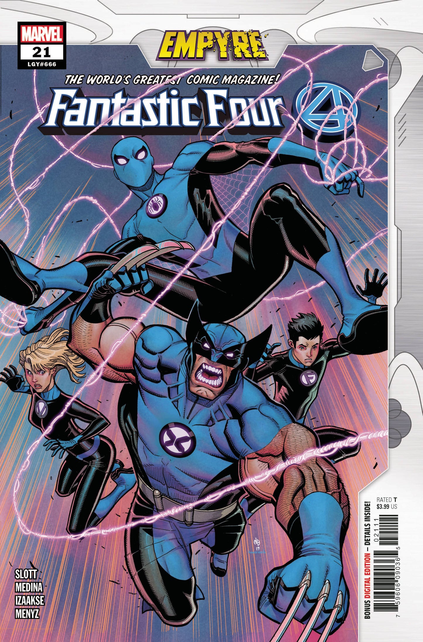 Fantastic Four #21 Emp - *Variant*
