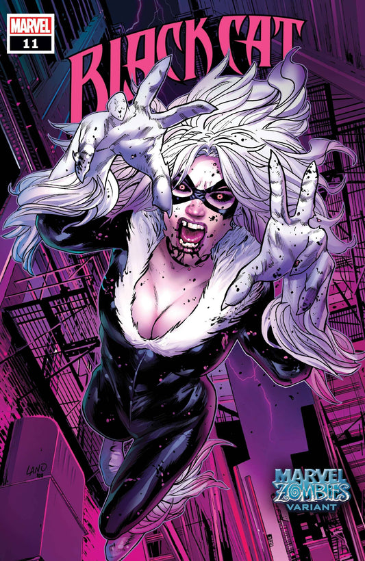 Black Cat #11 Land Marvel Zombies  - *Variant*