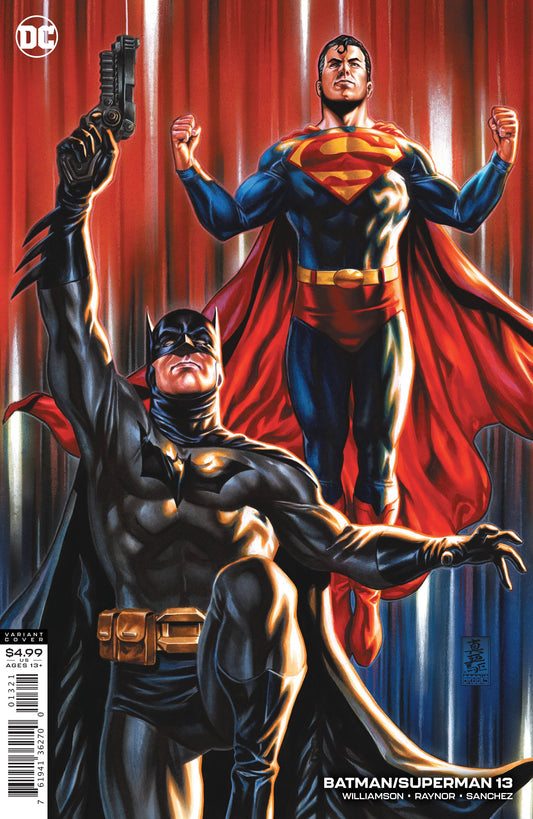 Batman Superman #13 Card Stock Mark Brooks   - *Variant*