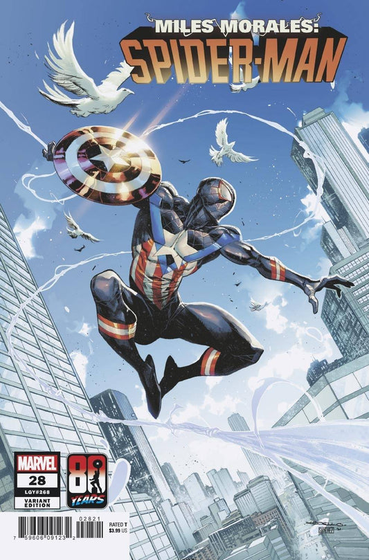 Miles Morales Spider-Man #28 Captain America 80Th  - *Variant*