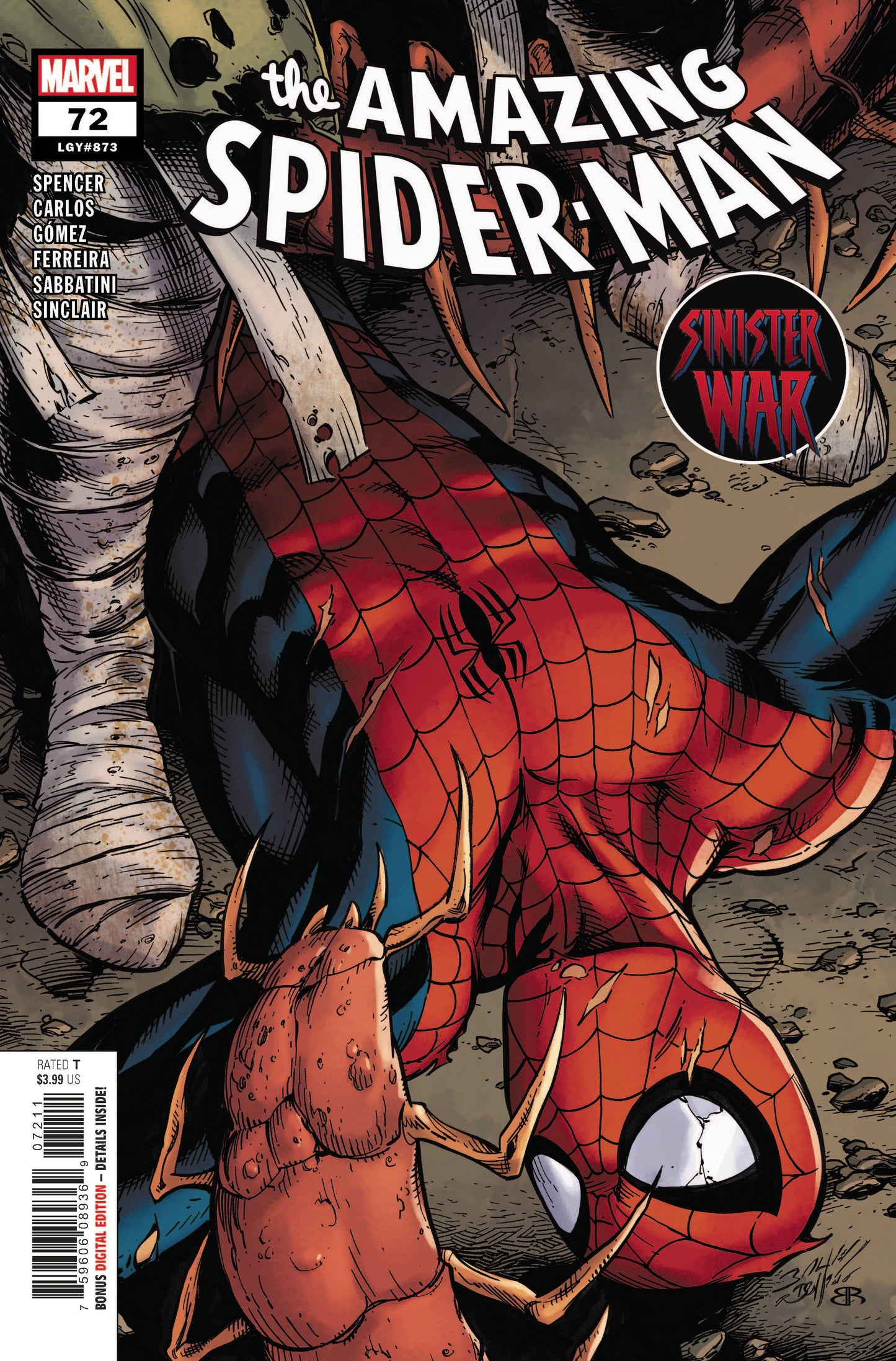 Amazing Spider-Man #72 Sinw - *Variant*