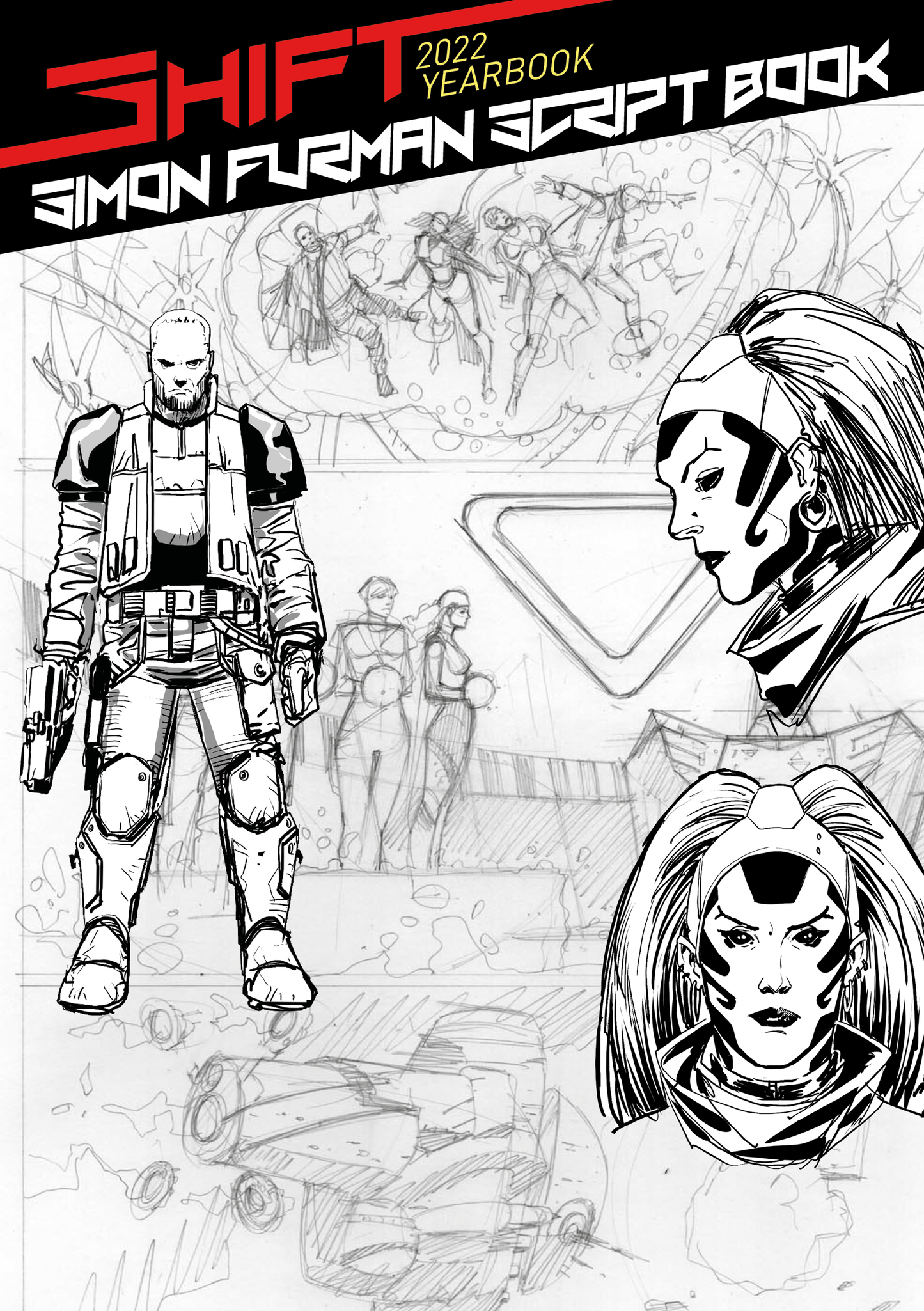 Shift 2022 Yearbook - Simon Furman Scriptbook